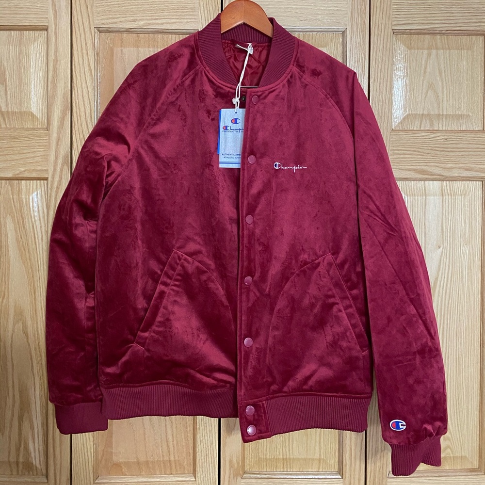 Champion Velvet Bomber Jacket